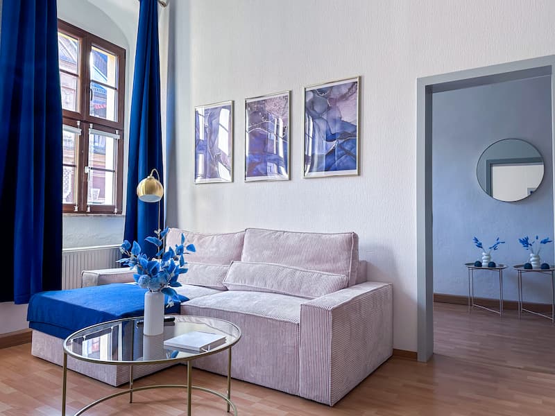 Ferienwohnung Bautzen Wohnzimmer